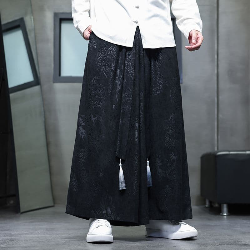 ジェンダーレスファッション アレンジ和装袴パンツ