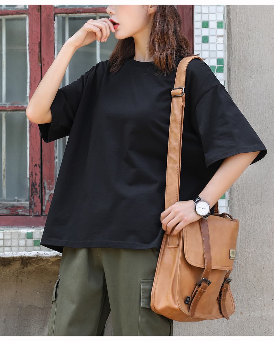 ジェンダーレスファッション ゆとりシルエット くつろぎTシャツ