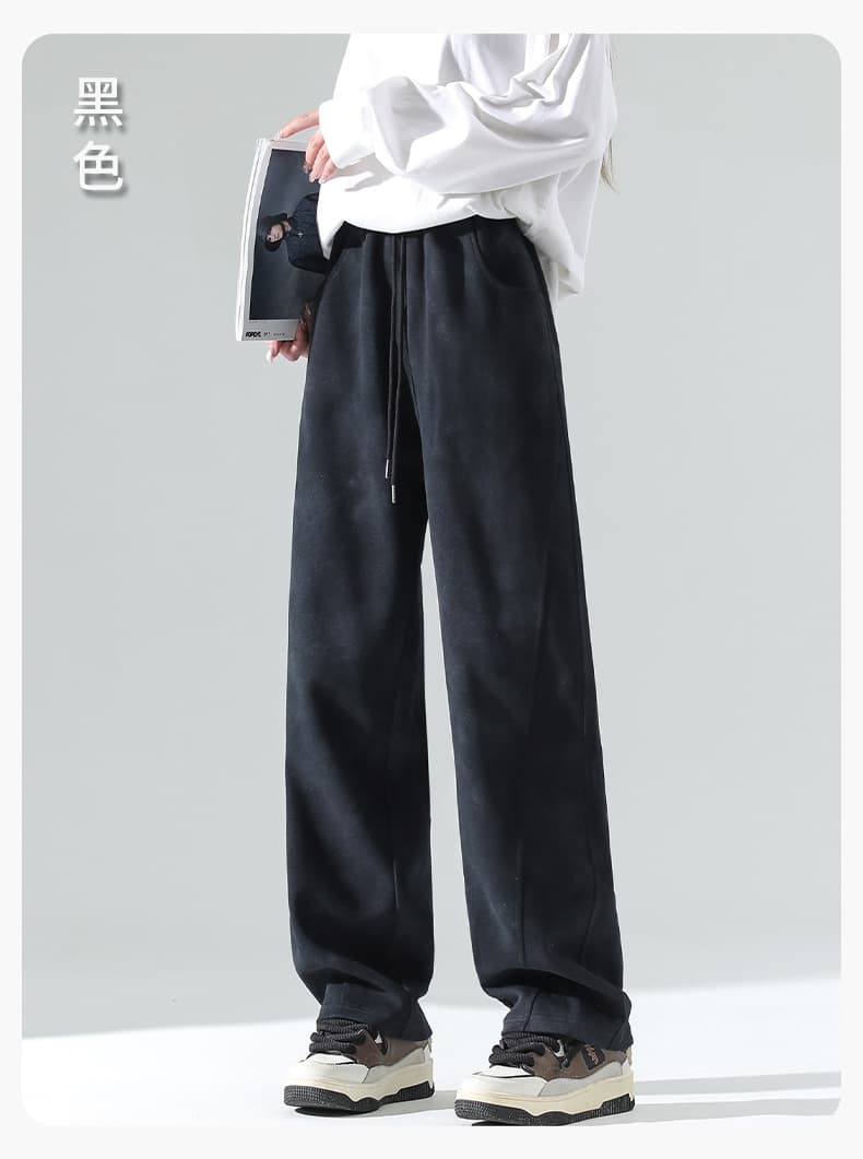 ジェンダーレスファッション リラックスストレートワイドパンツ