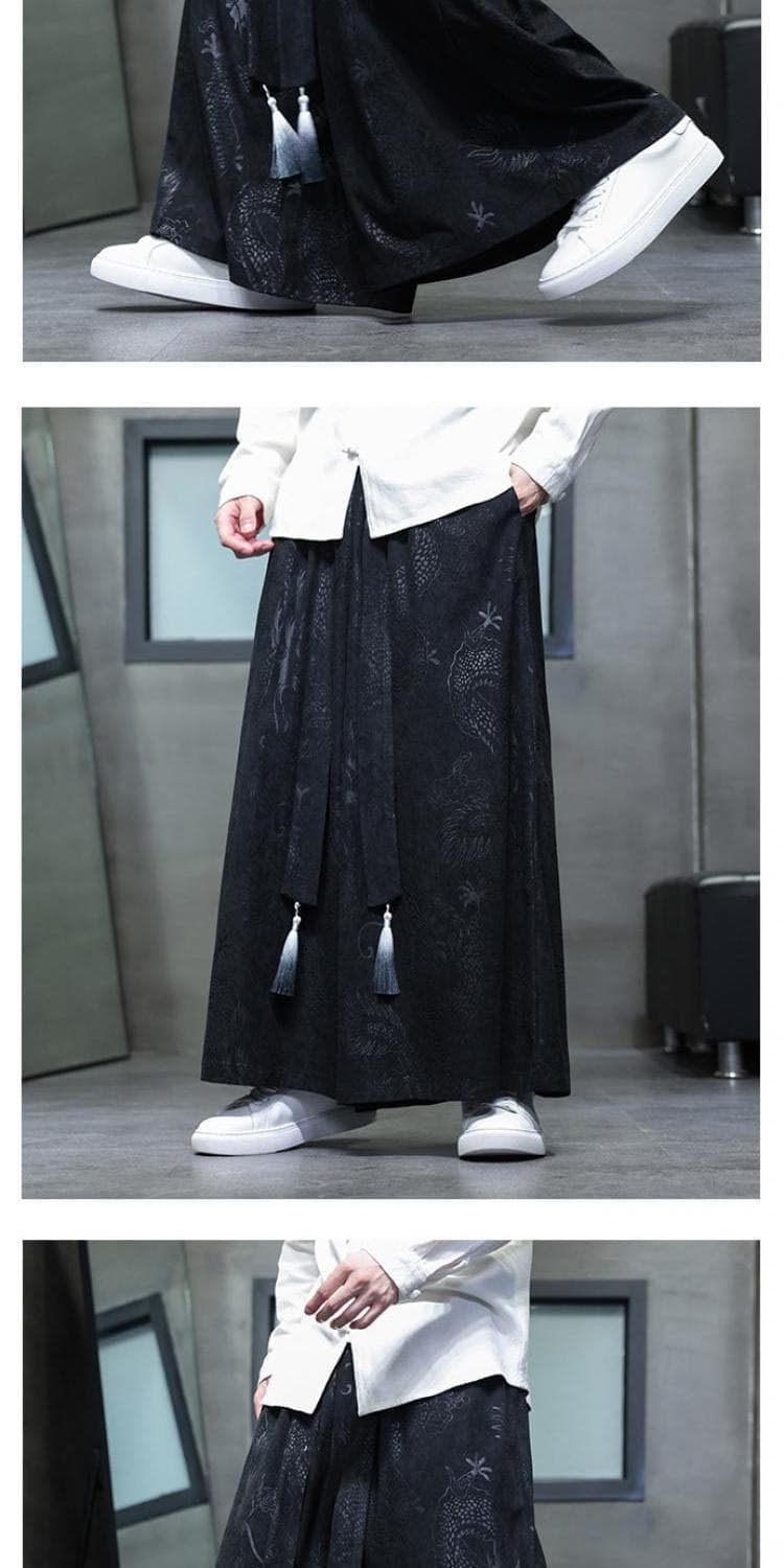 ジェンダーレスファッション アレンジ和装袴パンツ